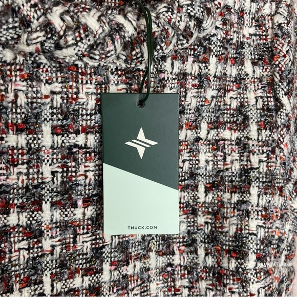 NEW Tuckernuck Winterberry Sequin Tweed Jackie Sheath Dress-Women’s S-Christmas - Picture 8 of 12